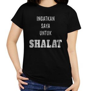 Kaos Ingatkan Saya Untuk Shalat