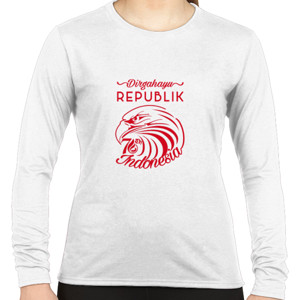 Kaos LINGLING, Dirgahayu RI (Putih)