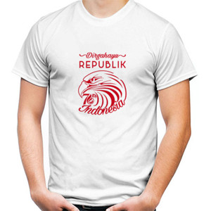 Kaos LINGLING, Dirgahayu RI (Putih)