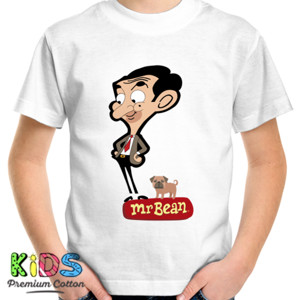 Kaos Mr. Bean Cartoon - White