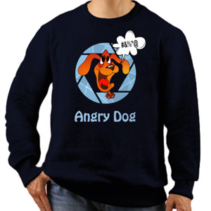 Jaket Sweater Angry Dog