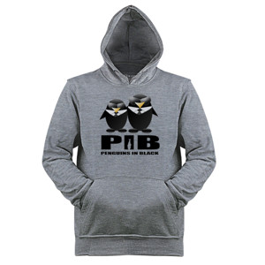 Jaket Hoodie (PIB) Penguins is black