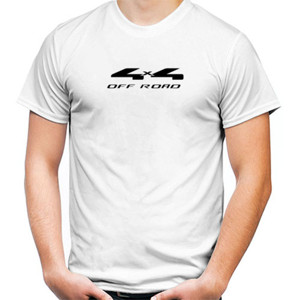 Kaos Kaos Distro 4x4 Off Road Putih