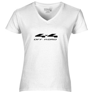 Kaos Kaos Distro 4x4 Off Road Putih