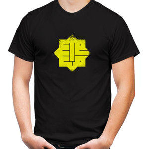 Kaos Muslim Octa Overlay Yellow