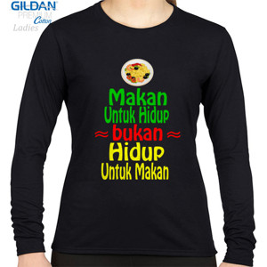Kaos Makan Untuk Hidup