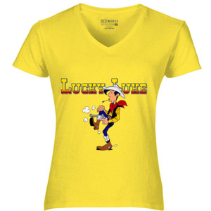 Kaos Lucky Luke Nembak