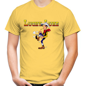 Kaos Lucky Luke Nembak