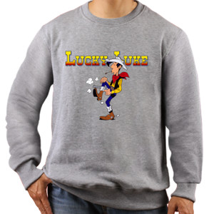 Jaket Sweater Lucky Luke Nembak