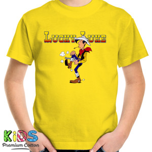 Kaos Lucky Luke Nembak
