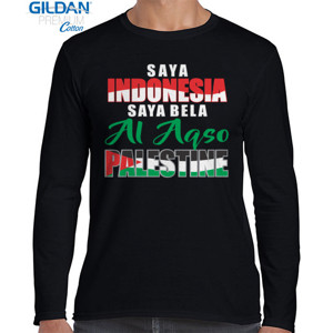 Kaos Saya Indonesia Saya Bela Al Aqso Palestine