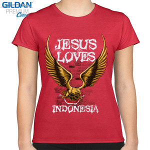 Kaos JESUS LOVES INDONESIA 