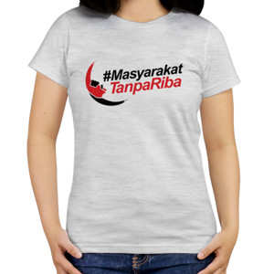 Kaos MASYARAKAT TANPA RIBA