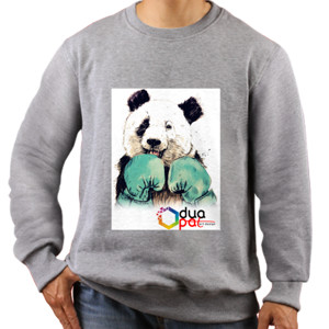 Jaket Sweater Panda Dua Opat