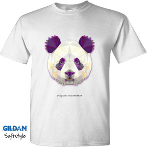 Kaos Triangle Panda 01