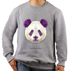Jaket Sweater Triangle Panda 01