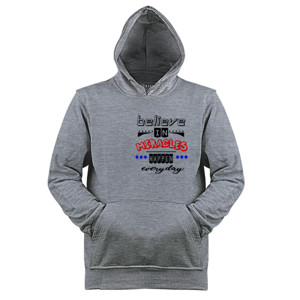 Jaket Hoodie BELIEVE MIRACLES HAPPEN EVERYDAY