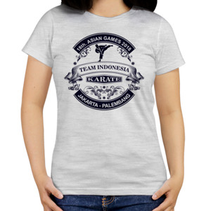 Kaos TIM KARATE INDONESIA - ASIAN GAMES 2018 (CASSUAL)