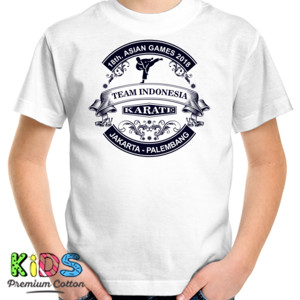 Kaos TIM KARATE INDONESIA - ASIAN GAMES 2018 (CASSUAL)