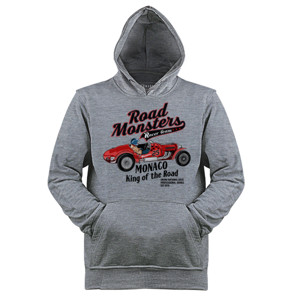 Jaket Hoodie Road Monsters