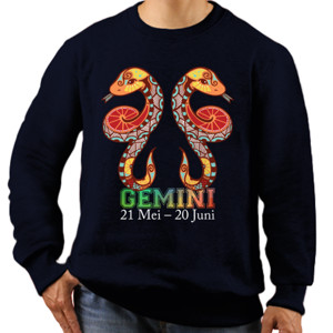 Jaket Sweater zodiak - gemini