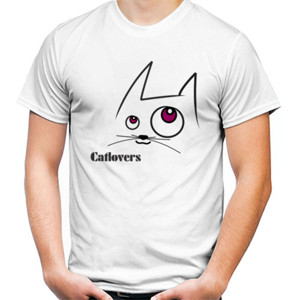 Kaos Distro pecinta kucing lucu