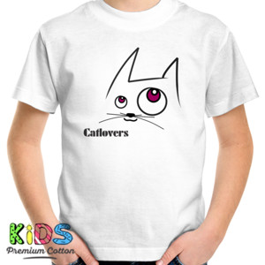 Kaos Distro pecinta kucing lucu