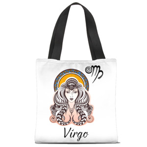 Tas Tote Fullprint Tas Virgo