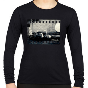 Kaos Kaos Becak - Hitam Putih