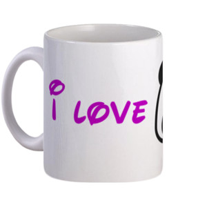 Mug i love panda