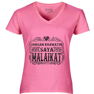 Kaos Jangan Khawatir Saya Malaikat