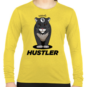 Kaos Hustler 8ball Black Panther | billiArt | Shirt