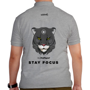 Kaos Polo 8ball | Head of Panther | billiArt Sweeter