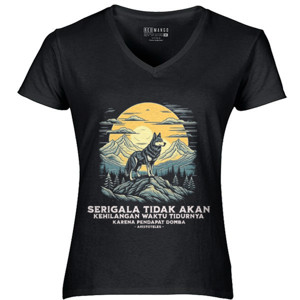 Kaos Serigala tidak akan kehilangan waktu tidurnya