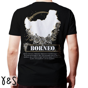 Kaos Borneo - Indonesia