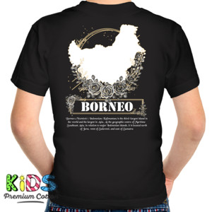 Kaos Borneo - Indonesia