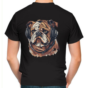 Kaos Classy T-Shirt Bulldog No Fear