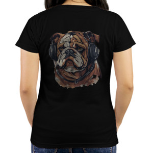 Kaos Classy T-Shirt Bulldog No Fear