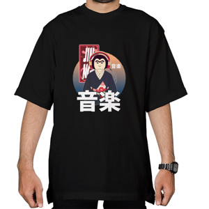 Kaos Oversize Music monkey