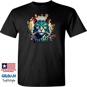 Kaos Kucing Sangar Estetik