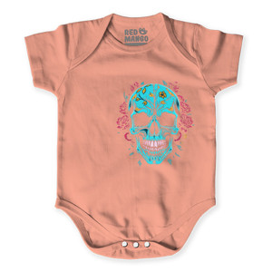Baby Jumper Tengkorak Mawar Illustrasi