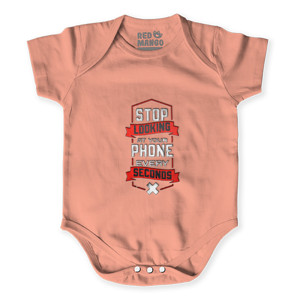 Baby Jumper Stop looking your phone 