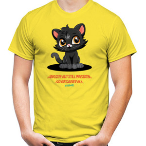 Kaos cute but still predator Man