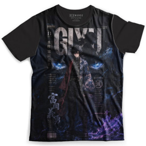 Kaos Fullprint Kimetsu no Yaiba Demon Slayer Dark Giyu Tomioka
