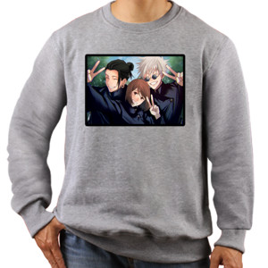 Jaket Sweater Jujutsu Kaisen - Trio | Tower ight