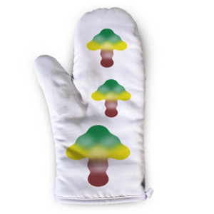 Sarung Tangan Pemanggang Pohon Warna (Colorful Tree)