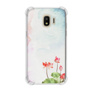 Casing HP Lukisan Tema Bunga Merah