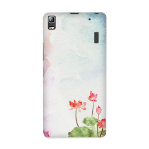 Lukisan Tema Bunga Merah Casing HP