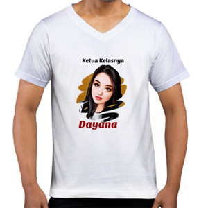 Kaos  Ketua Kelasnya Dayana