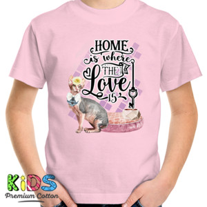 Kaos Home is Where the Love is, kucing